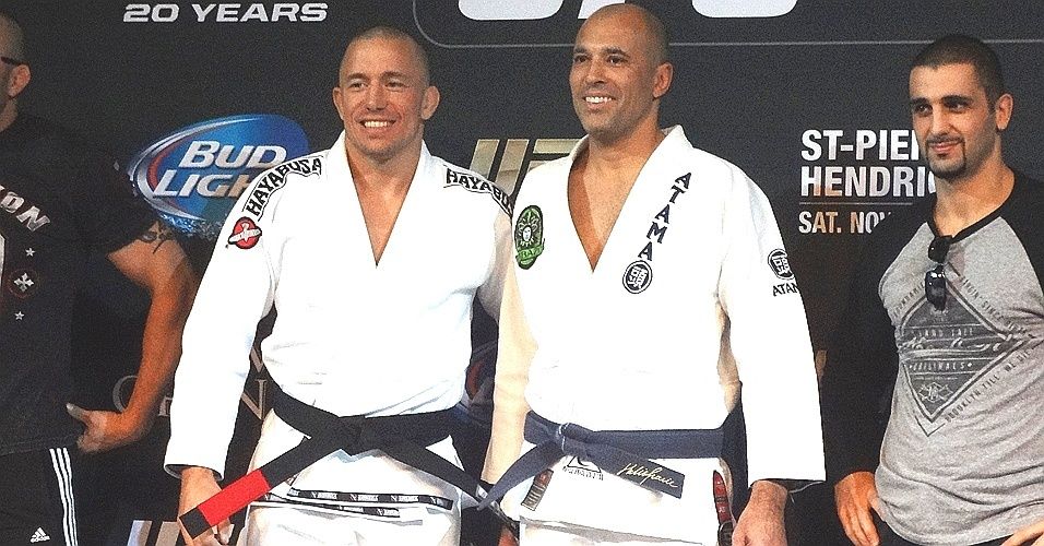 UFC Champion, Royce and GSP