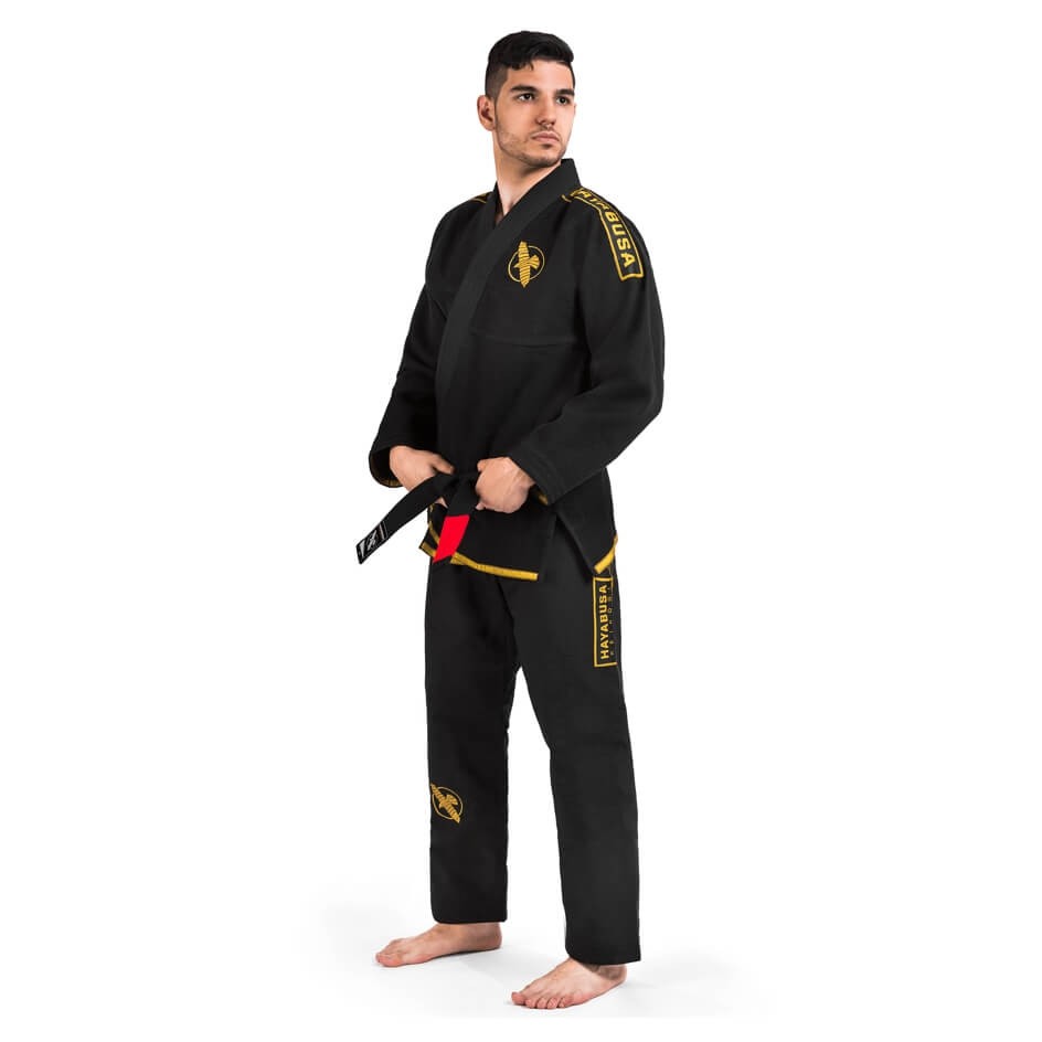new lightweight gi in black and gold