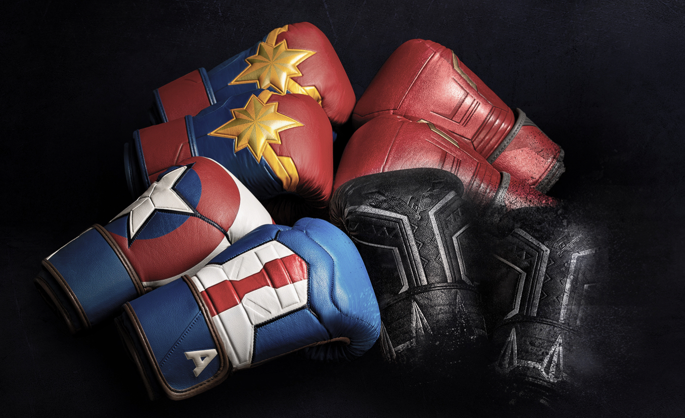 Brand New Marvel Boxing Gloves